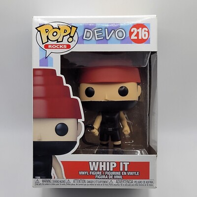 Funko POP! Vinyl: Rocks: Devo - Whip It #216 W/ Pop Protector F