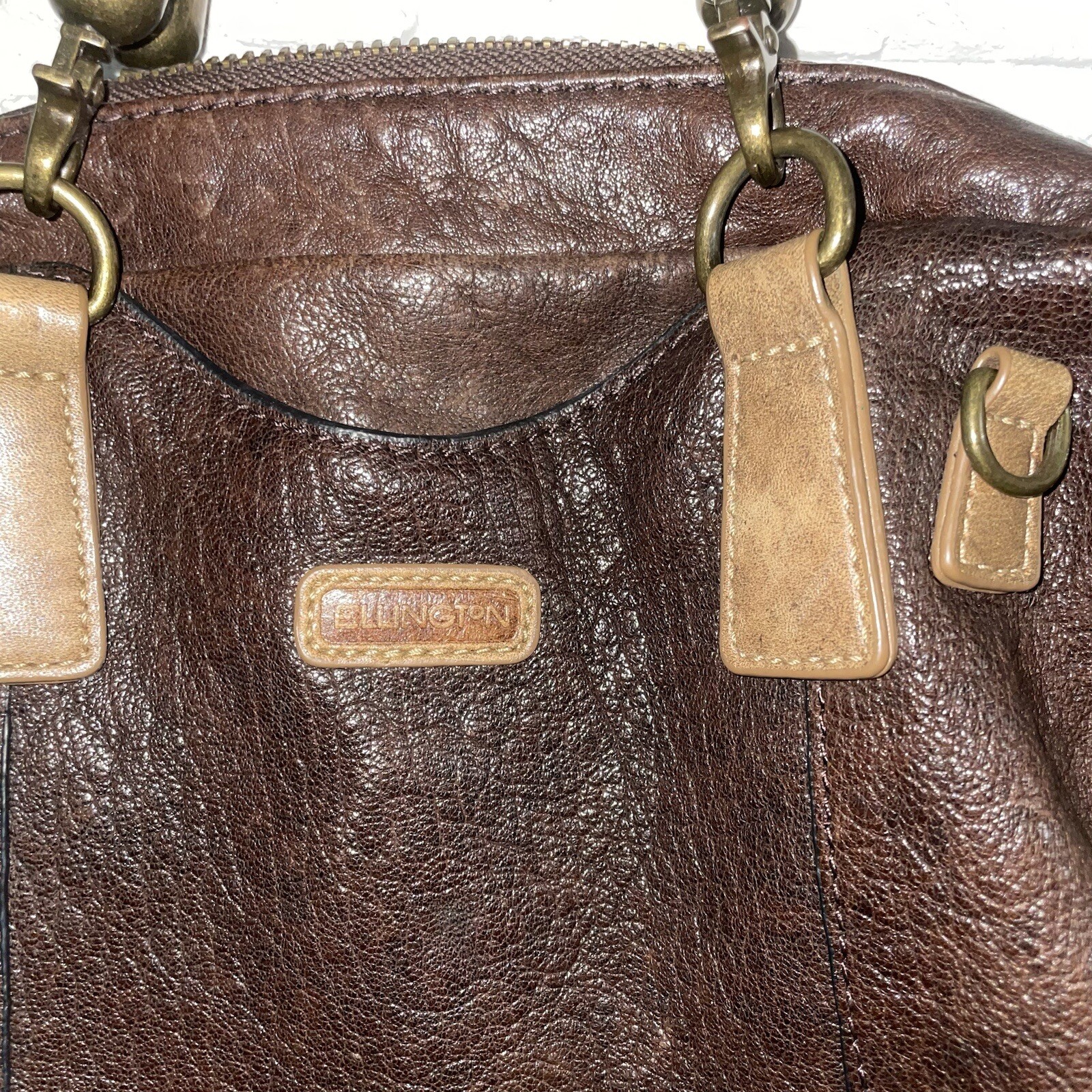 ELLINGTON woman, Italian leather shoulder bag Gem