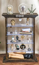 Nautical Bookcase Haunted Miniature Spooky Oddities Curiosity Cottagecore