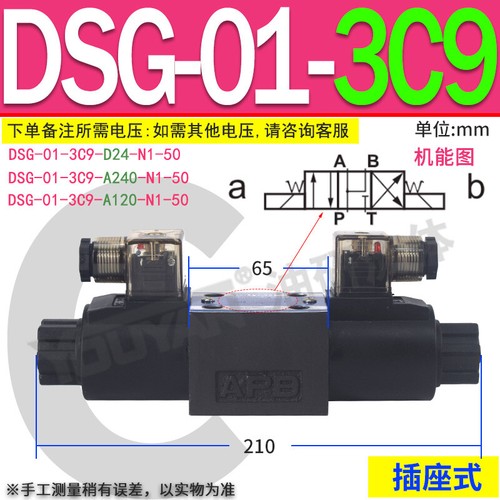 1 Stück DSG-01-2B2 Hydraulikventil 03 Elektromagnetisches Wegeventil 6 Durchmesser D - Bild 32 von 89