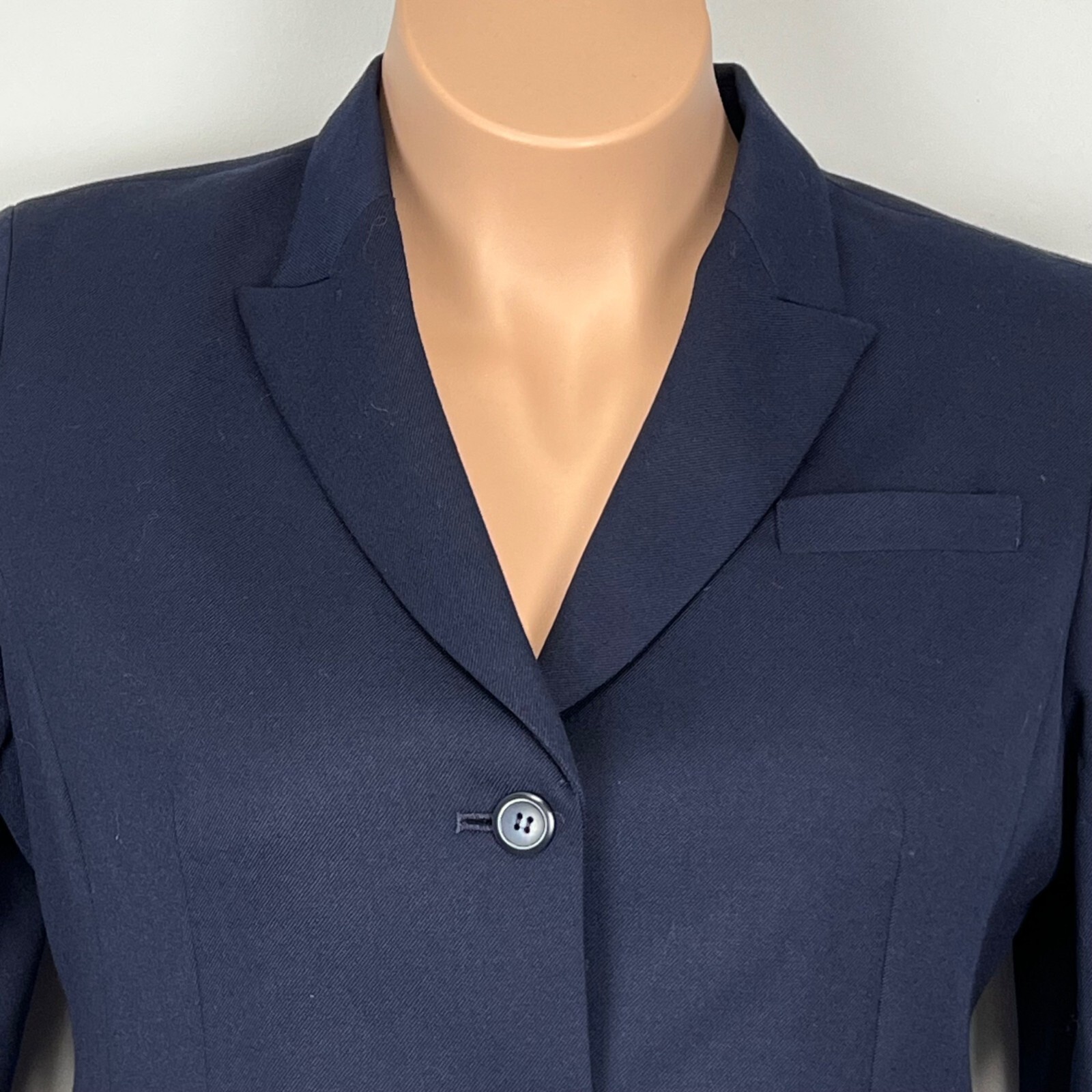 Pendleton Womens Blue Wool Button Front Blazer Ja… - image 2