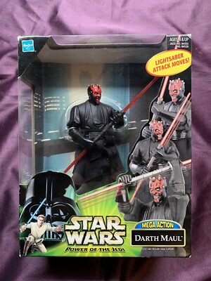 Darth Maul Mega Action - Star Wars Power of the Jedi - Figure (2000) Vintage