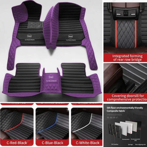 For Ford 1990-2025 Car Floor Mats Custom Pad All Weather Carpet Cargo Liner - Foto 26 di 34
