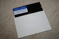 Vintage Commodore 64 128 Navy Seal Floppy Disk Only 1989 Cosmi - R408