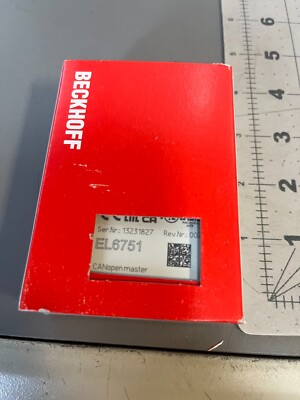 New BECKHOFF EL 6751 EL6751 CANopen Master Moudle EtherCAT