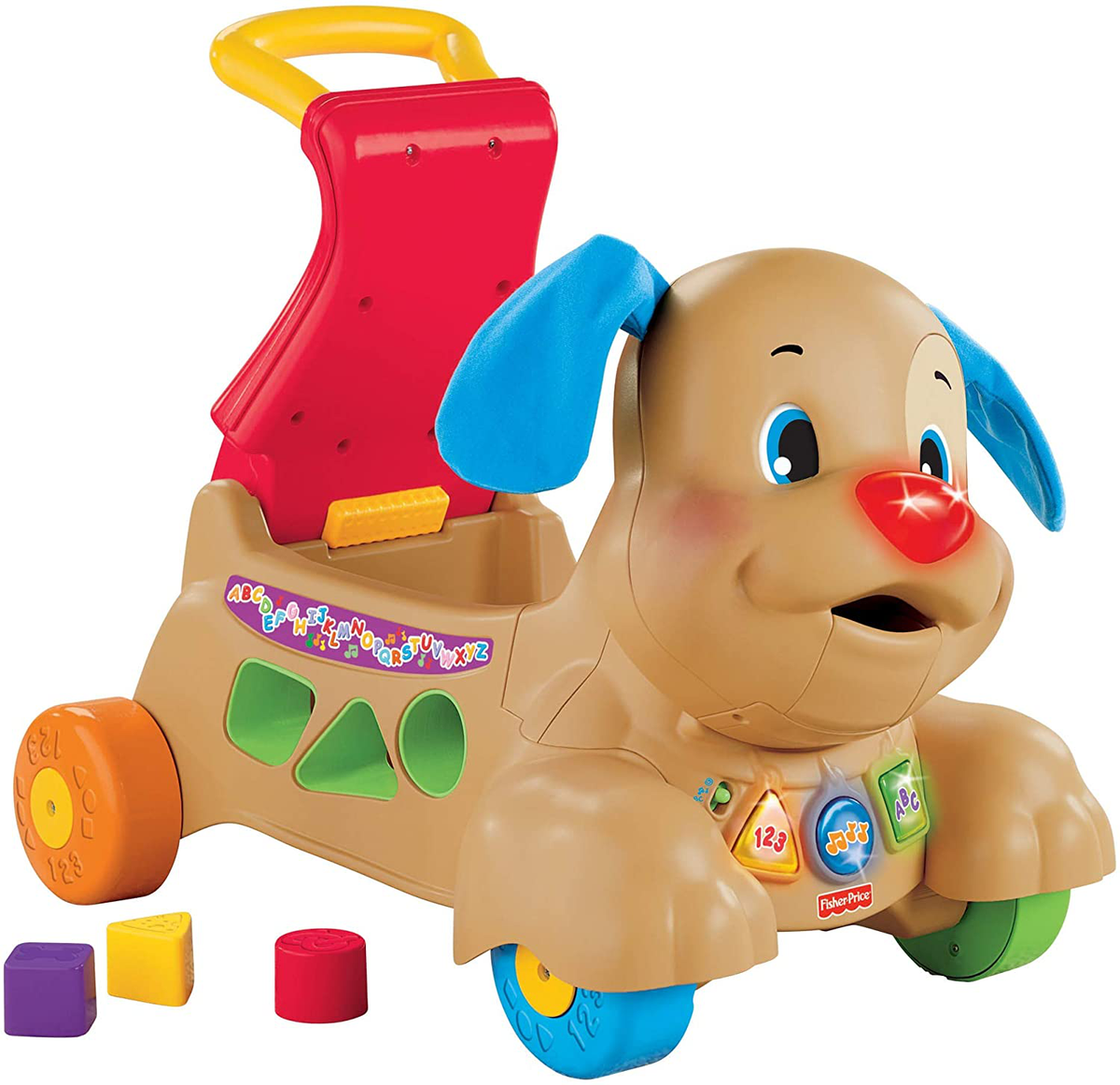 Fisher-Price Laugh Learn Stride-to-Ride Puppy ~BMG86-9997