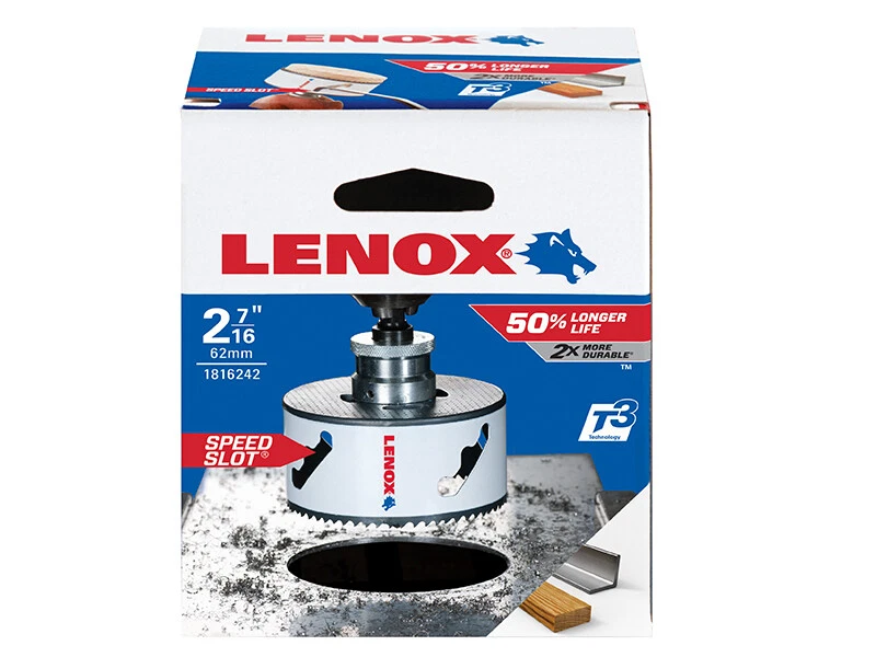 LENOX 1816242 Bi Metal Holesaw 62mm LEN1816242 eBay