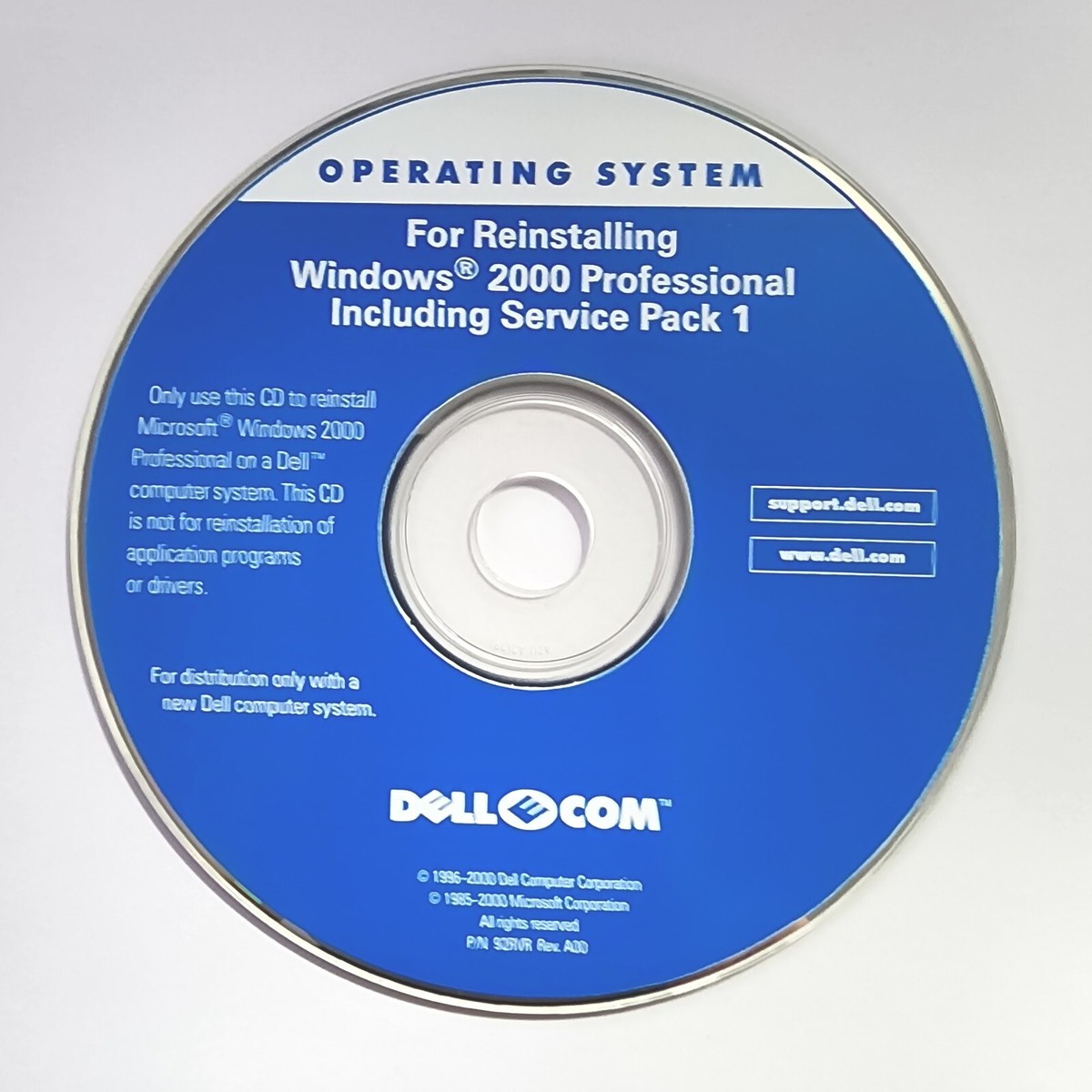 Microsoft Windows 2000 Professional W2K+SP1 Reinstallation Microsoft Windows 2000 Professional W2K+SP1 Reinstallation