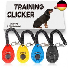 Diyife Hunde Clicker, 4 St&uuml;ck Trainings-Clic