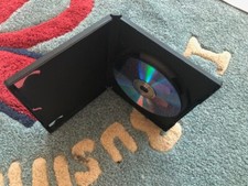 14 mm Black Premium Multi-6 DVD Case, One Hub, D6BLK-1HUB, 50 pcs/case