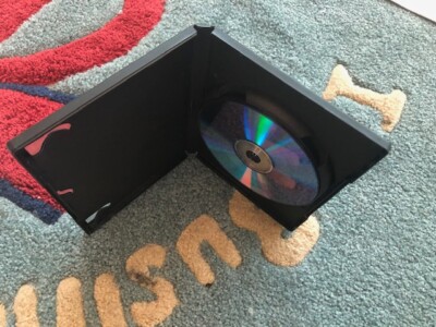 14 mm Black Premium Multi-6 DVD Case, One Hub, D6BLK-1HUB-A, 50 pcs/case