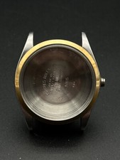 ORIGINAL 1960s ROLEX 1002 GEHÄUSE CASE SET DECKEL BACK OYSTER PERPETUAL GOLD
