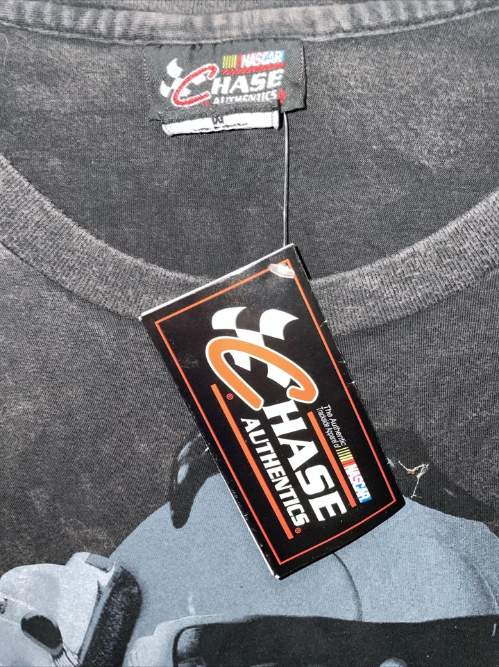 Camiseta Chase Authentics M&M #18 Kyle Busch Nascar para mujer mangas M Foto 4 de 4