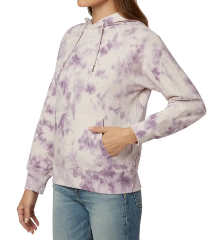 Tie dye lilac hoodie sale