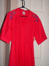 HoneyPot Vintage Petites Pink Dress Size 12