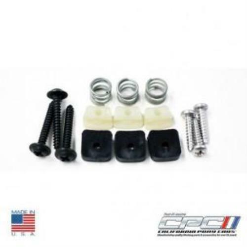 1965 1966 1967 Mustang Simulated Wood Wheel Horn Contact Plate Hardware