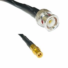 USA-CA RG58 BNC MALE to SMB FEMALE Coaxial RF Pigtail Cable