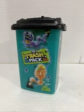 Moose THE TRASH PACK 7.5" Rolling Trash Can Garbage Ghostly Wheelie Bin