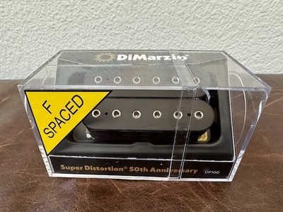 DiMarzio DP100FBK Super Distortion Guitar Pickup, F-Spacing