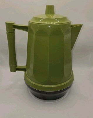 Vintage Mirro Matic Electric Percolator Green Model M-0199 37 Pot & Cord Only