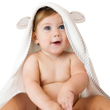 Towel Set for Newborn - Premium Hooded Baby Towels with Washcloth, Baby Bath Tow