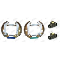Jurid Bremsbackensatz Bremsbacken Hinten FüR Renault 4 112_ R21_ R23_ 122_