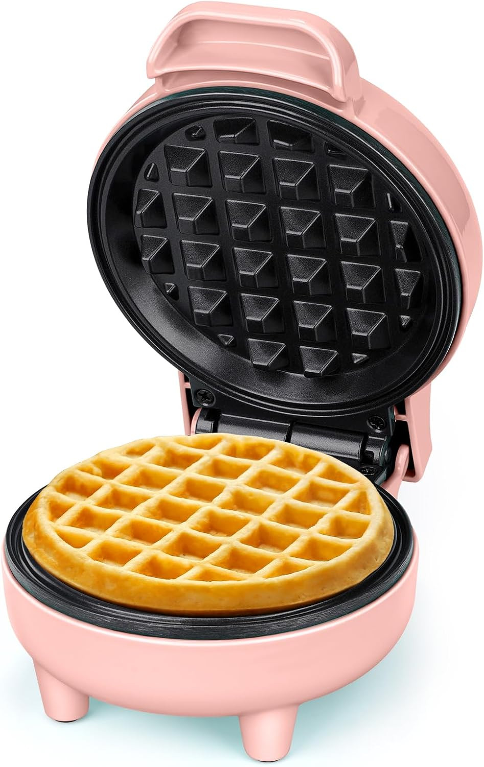 Mini Macchina per Waffle per Bambini | 550W con Rivestimento 10cm