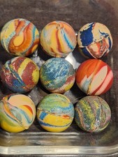 Huge Bulk Lot Of 70 VINTAGE Collection Of Vending Machine Bouncy Balls Rubber