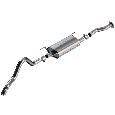 Borla 140681 S-Type Stainless Cat Back Exhaust System for 2016-23 Tacoma 3.5L V6