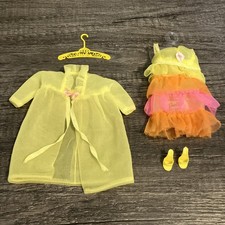 Vintage Barbie 1841 Night Clouds Pajamas COMPLETE Outfit - 1968 Original MINTY