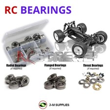 RCScrewZ Metal Shielded Bearings xra007b for XRAY M18T /Pro / M18MT 1/18 | KIT