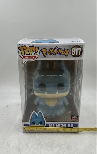 Funko Pop! Games #917 Pokémon Jumbo Munchlax Vinyl Figure With Box
