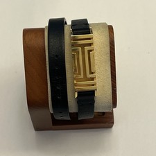 Cinturino orologio Tory Burch Fitbit Flex, oro/nero, ottime condizioni