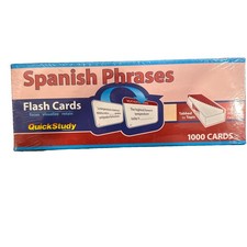 Spanish Phrases Flash Cards (1000 Cards): A Q...
