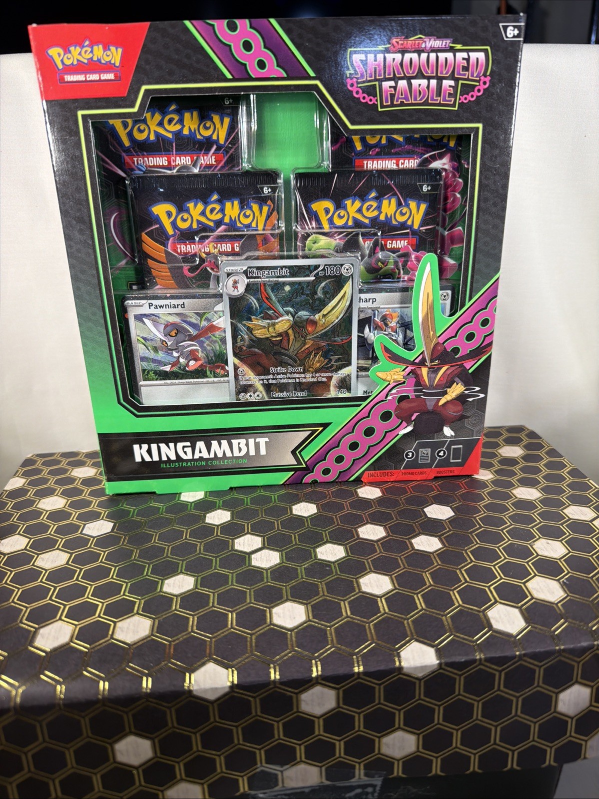 Pokemon Kingambit Scarlet & Violet Illustration Collection