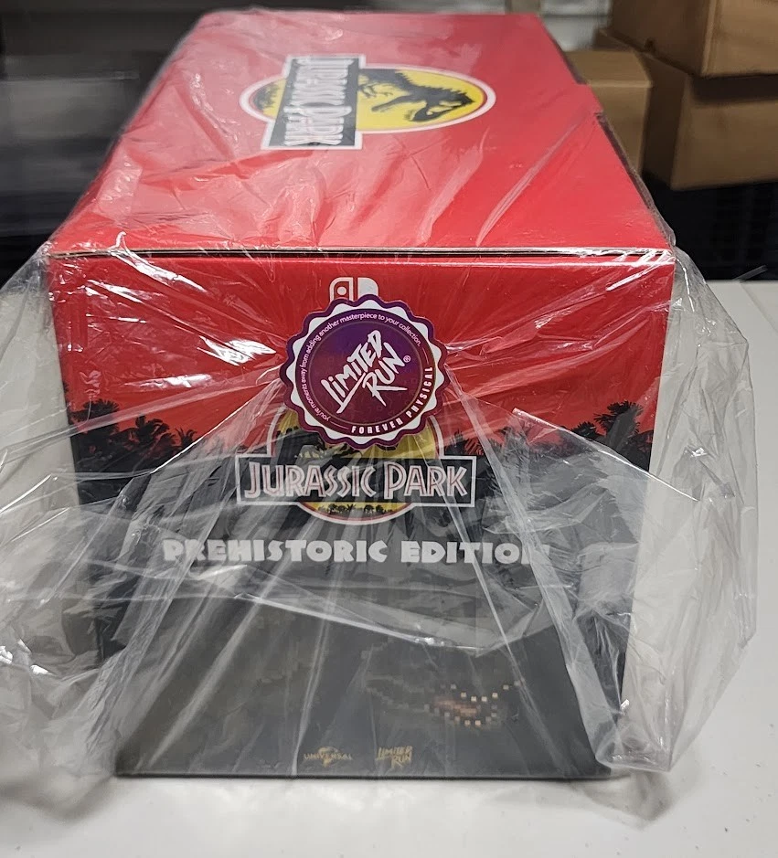 Jurassic Park Prehistoric Edition Nintendo Switch Limited Run Games BRAND NEW - Image 2 of 4