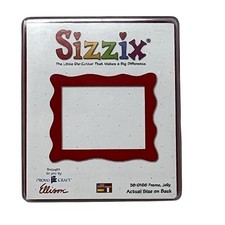Sizzix Red Die Cut 38-0166 Large Frame Jelly Shape by Provo Craft Ellison