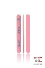 Nail Files and Buffers Premium Pink Light Pink 280 320 7 Inch Pack of 12