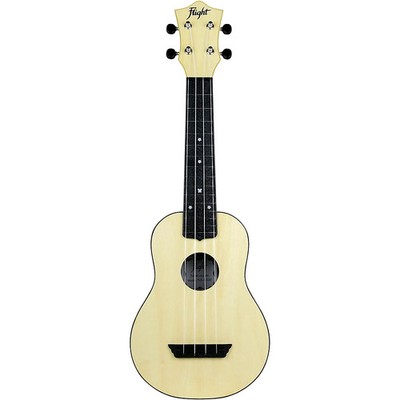 Flight TUS-35 Travel Soprano Ukulele Natural
