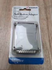 RadioShack 26-1496 Null Modem Adapter Female DB25 to Male DB25 Serial Port