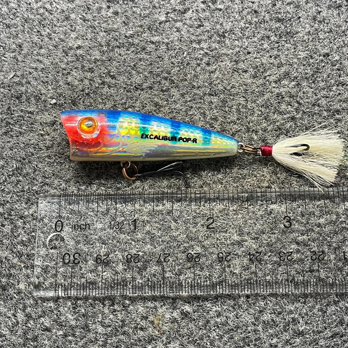 Excalibur Zell Rowland Classic Pop-R P-60 Vintage Popper Lure