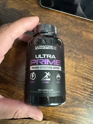 Male Ultra Core Ultra Prime Dietary Supplement, 60 Caps NEW, EXP: 5/2029