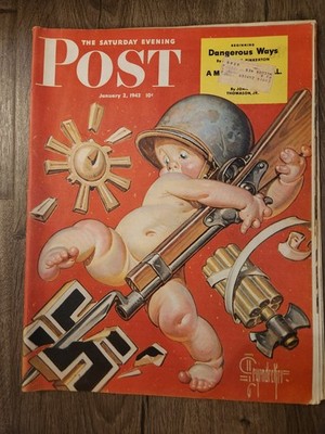 Saturday Evening Post Magazine - January 2, 1943 - J.C. Leyendecker