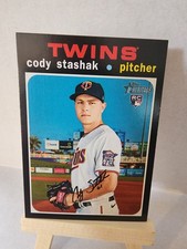 2020 Topps Heritage High Number - Cody Stashak #654 (RC)