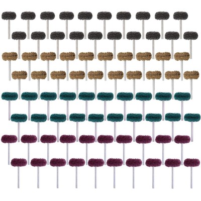 Rocaris 80Pcs 1'' (25mm) Abrasive Wheel Buffing Polishing Set for... 
