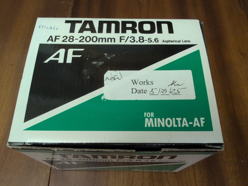 Tamron Aspherical AF 28-200mm 71DM F/3.8-5.6 lens for Minolta/Maxxum/Sony - Picture 3 of 17