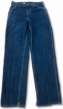 Carhartt Carpenter Jeans 34x36 Work Pants Den...