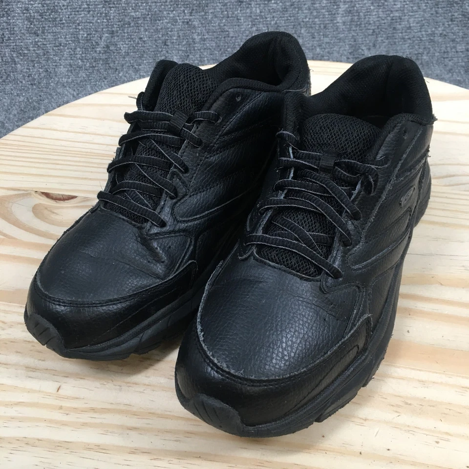 Dr. Scholls Shoes Womens 10 Wide Aspire Sneakers Black Leather Lace Up Low Top - Image 4 of 4