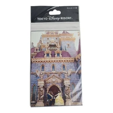 NEW Tokyo Disney Resort Postcard Set Of 4 Beauty & The Beast Belle Gaston Sealed
