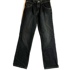 Boys Wranglers Jeans Size 12 Slim Adjustable Waist Dark Wash